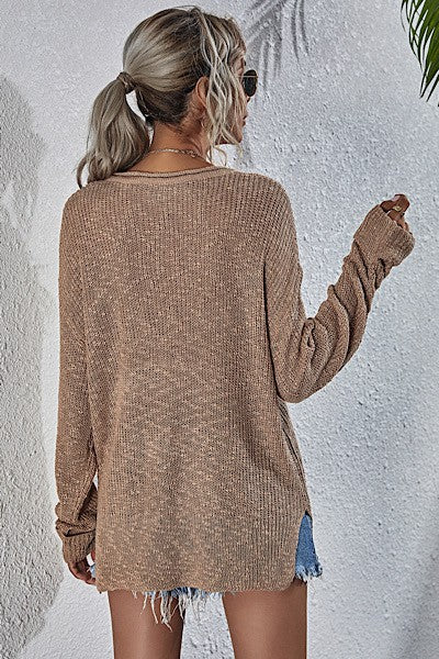 Knit sweater