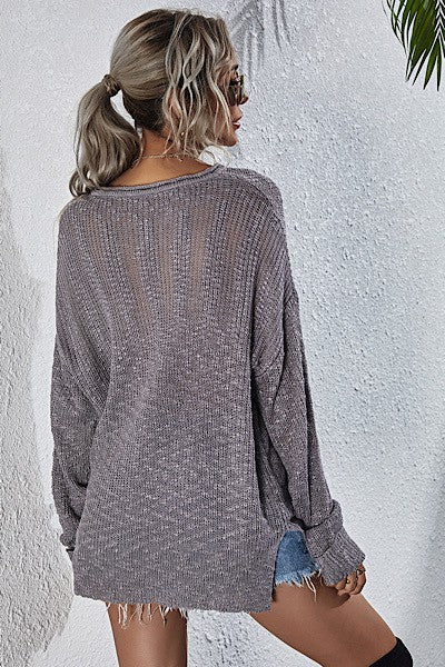Knit sweater