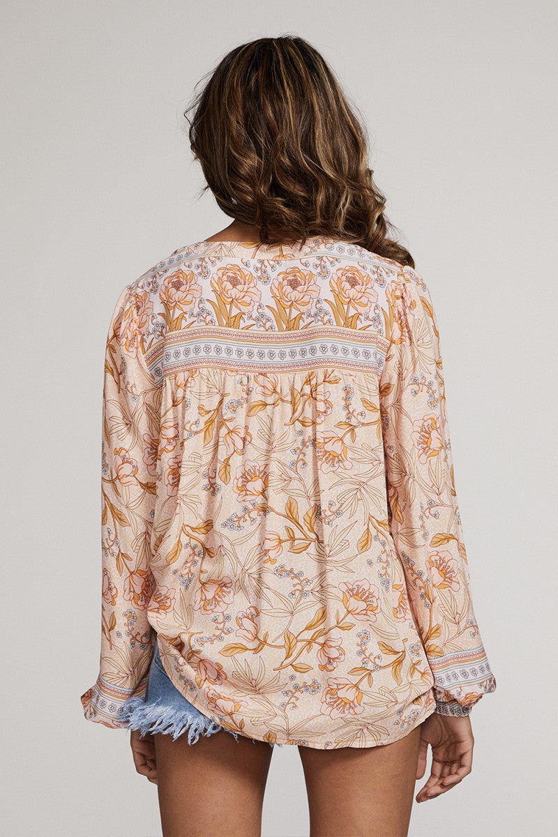 Floral print tunic