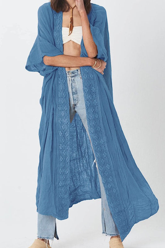 Lace duster