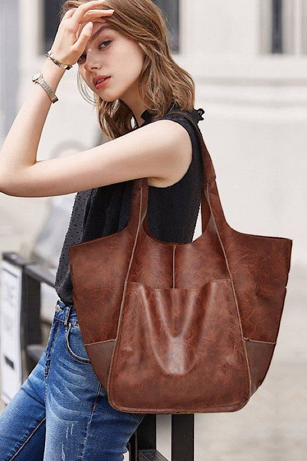 Large Tote Shoulder Bag