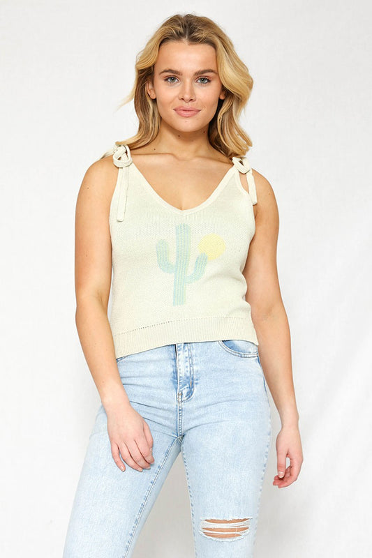 Cactus Knit Tank