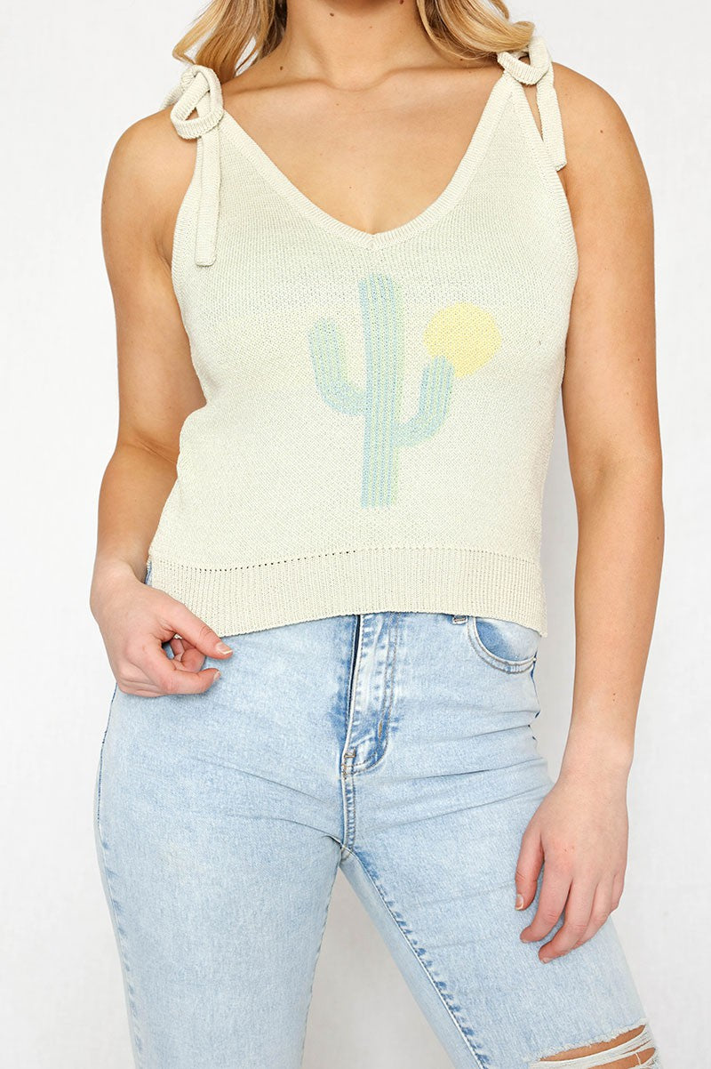 Cactus Knit Tank