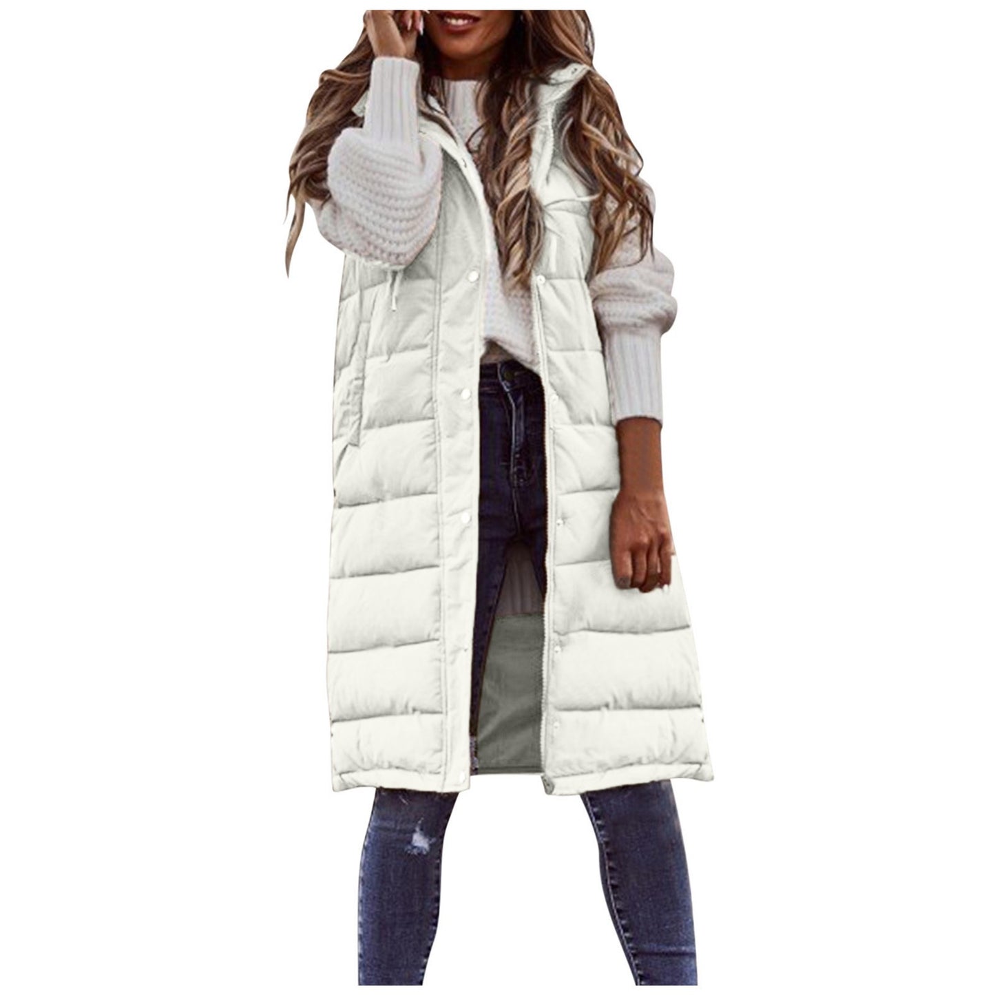 Long Puffer Vest