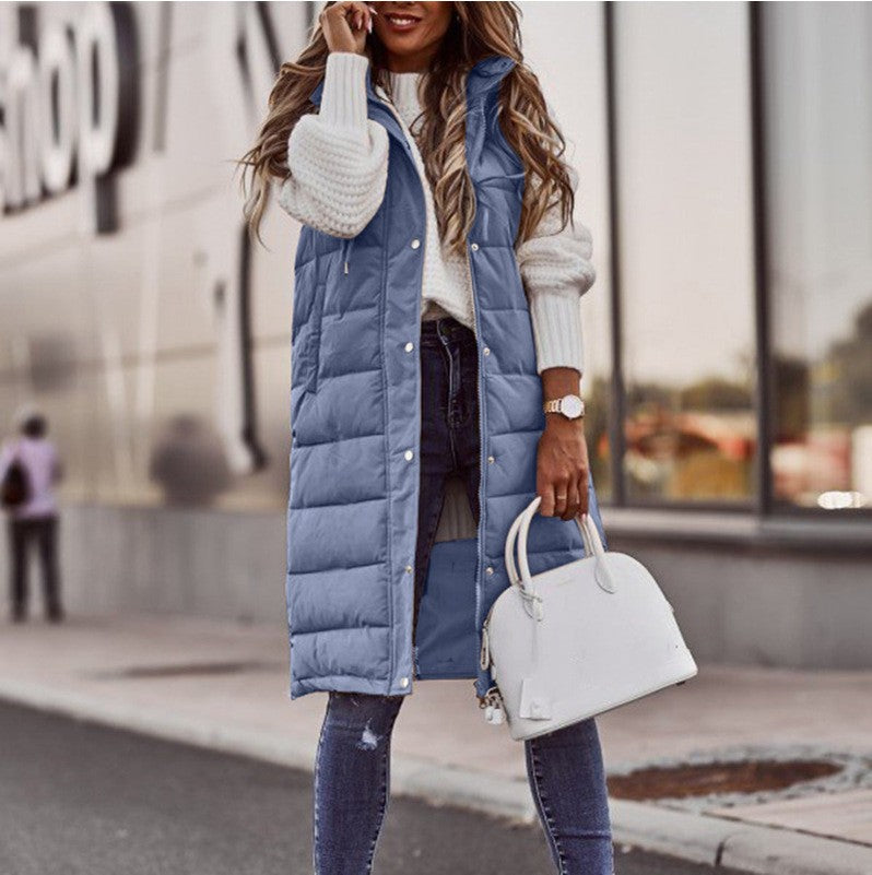 Long Puffer Vest