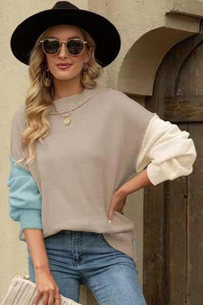 Color Block Sweater