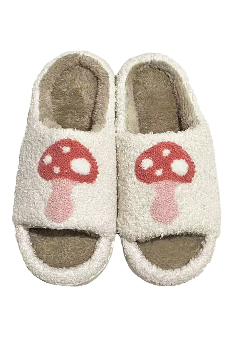 Open toe novelty slippers