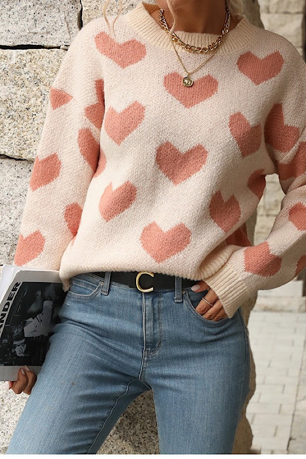 Heart sweater