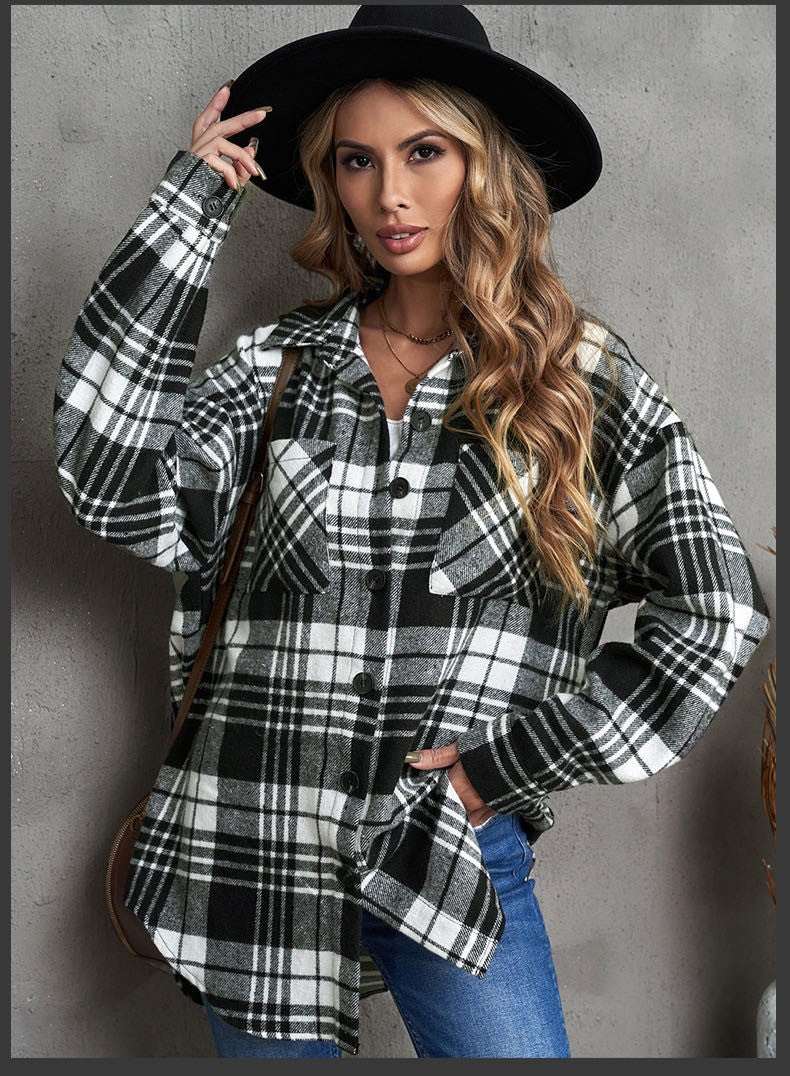 Plaid jacket