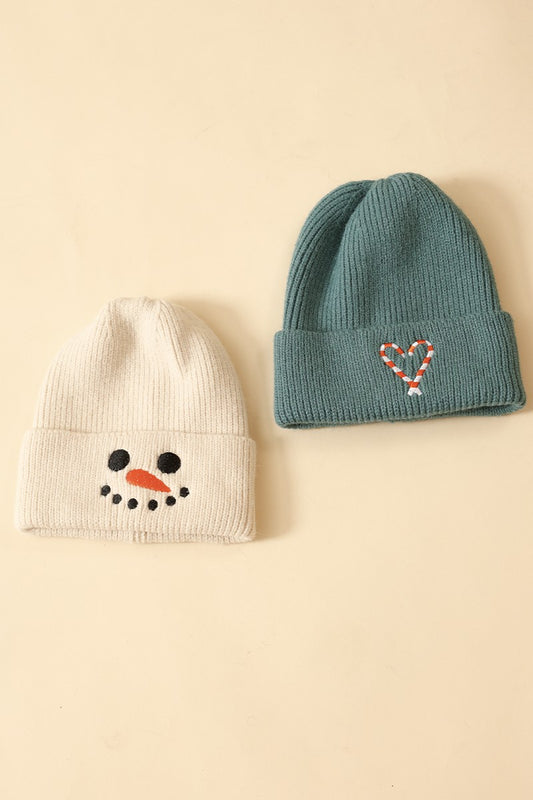 Novelty holiday beanies