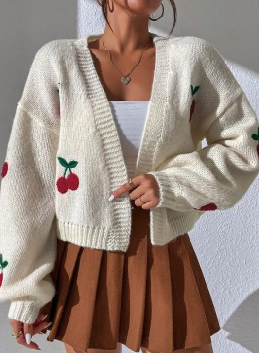 Cherry Cardigan