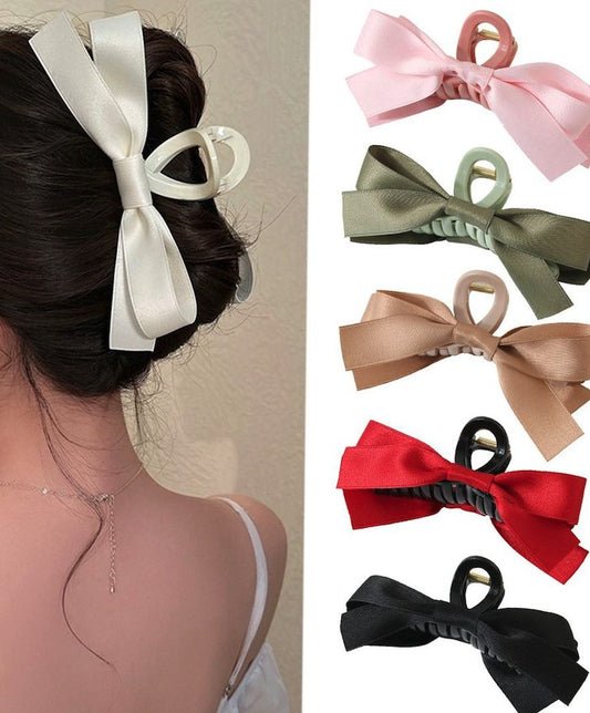 Bow hair clip