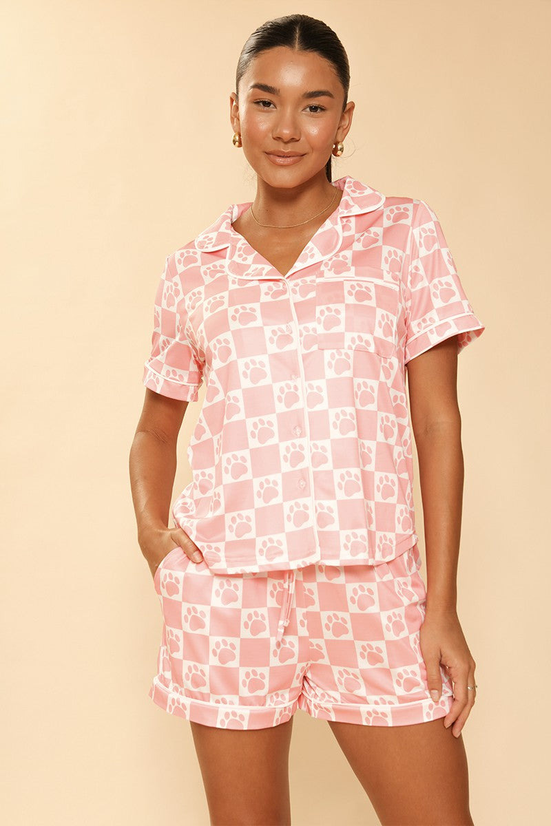 Novelty 2 piece pajama set