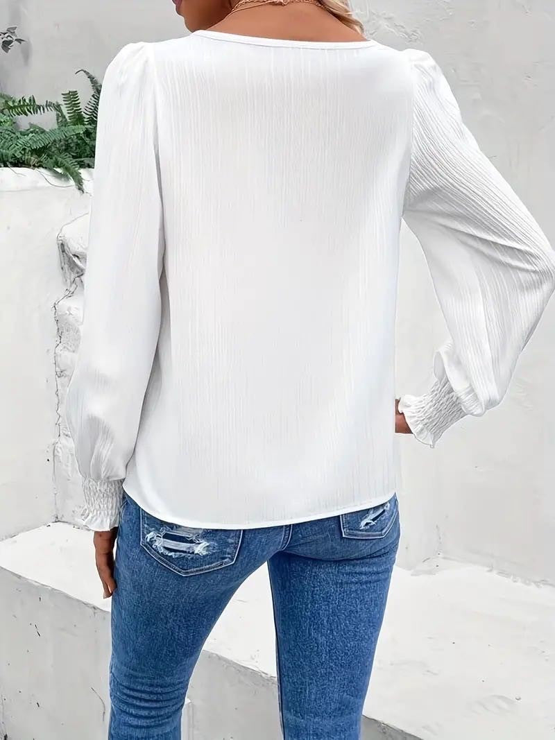 Long sleeve blouse