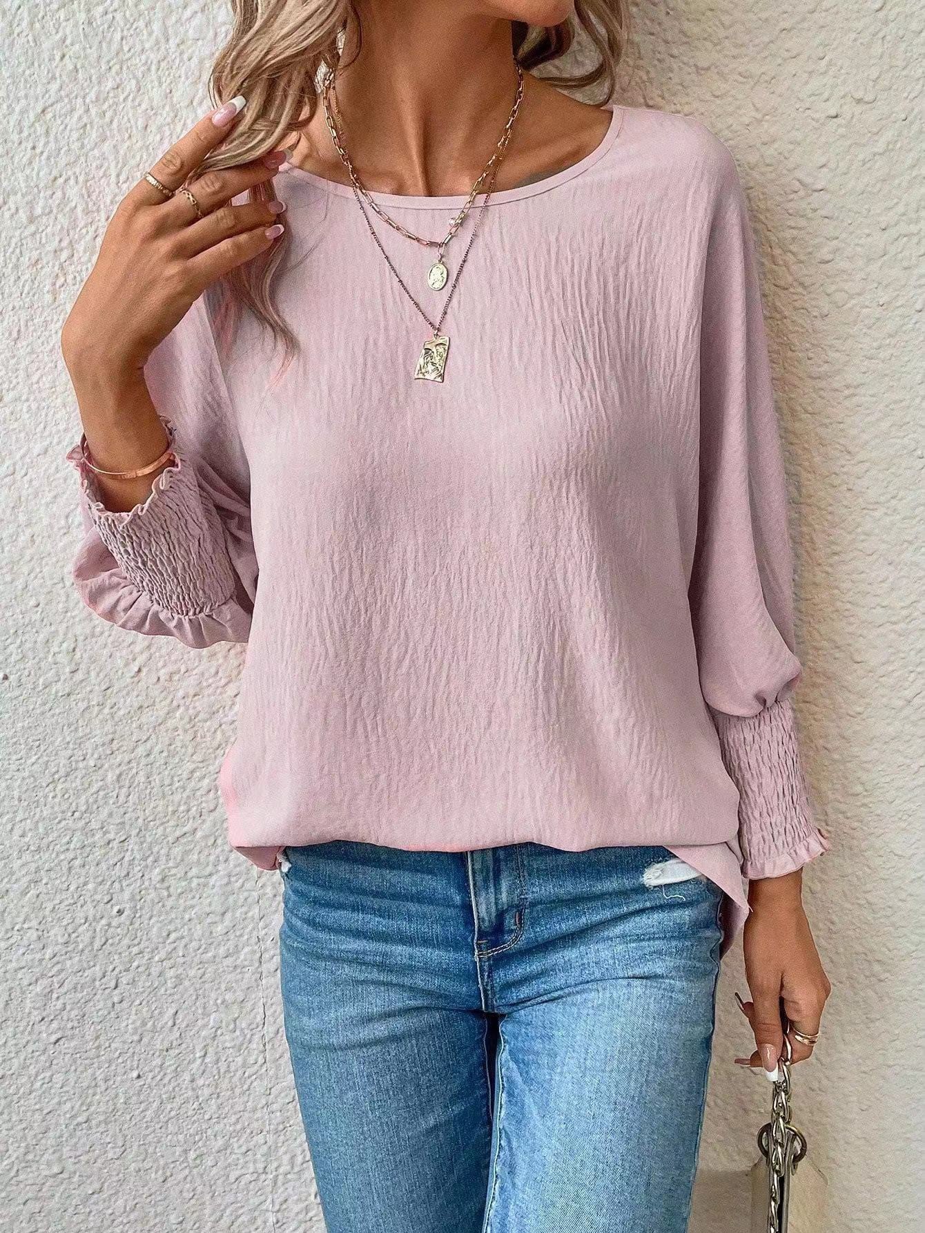 Long sleeve blouse