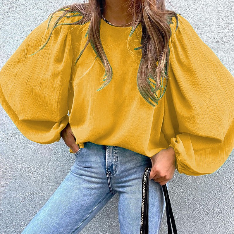 Puff sleeve top