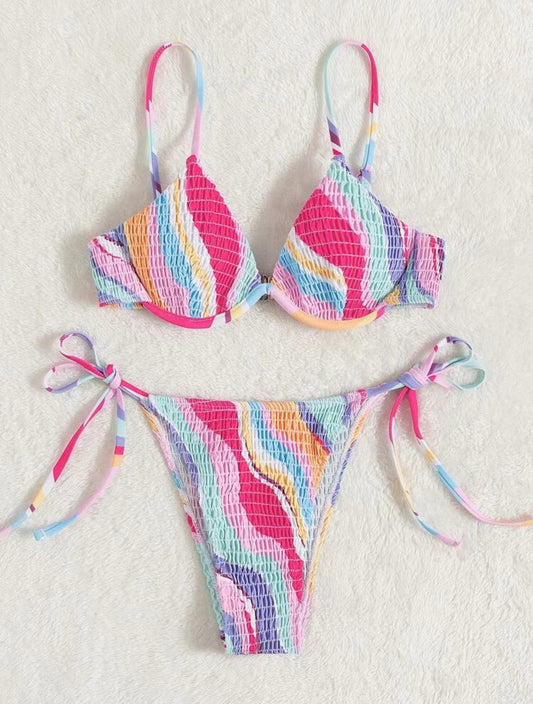 Two-piece swimsuit set