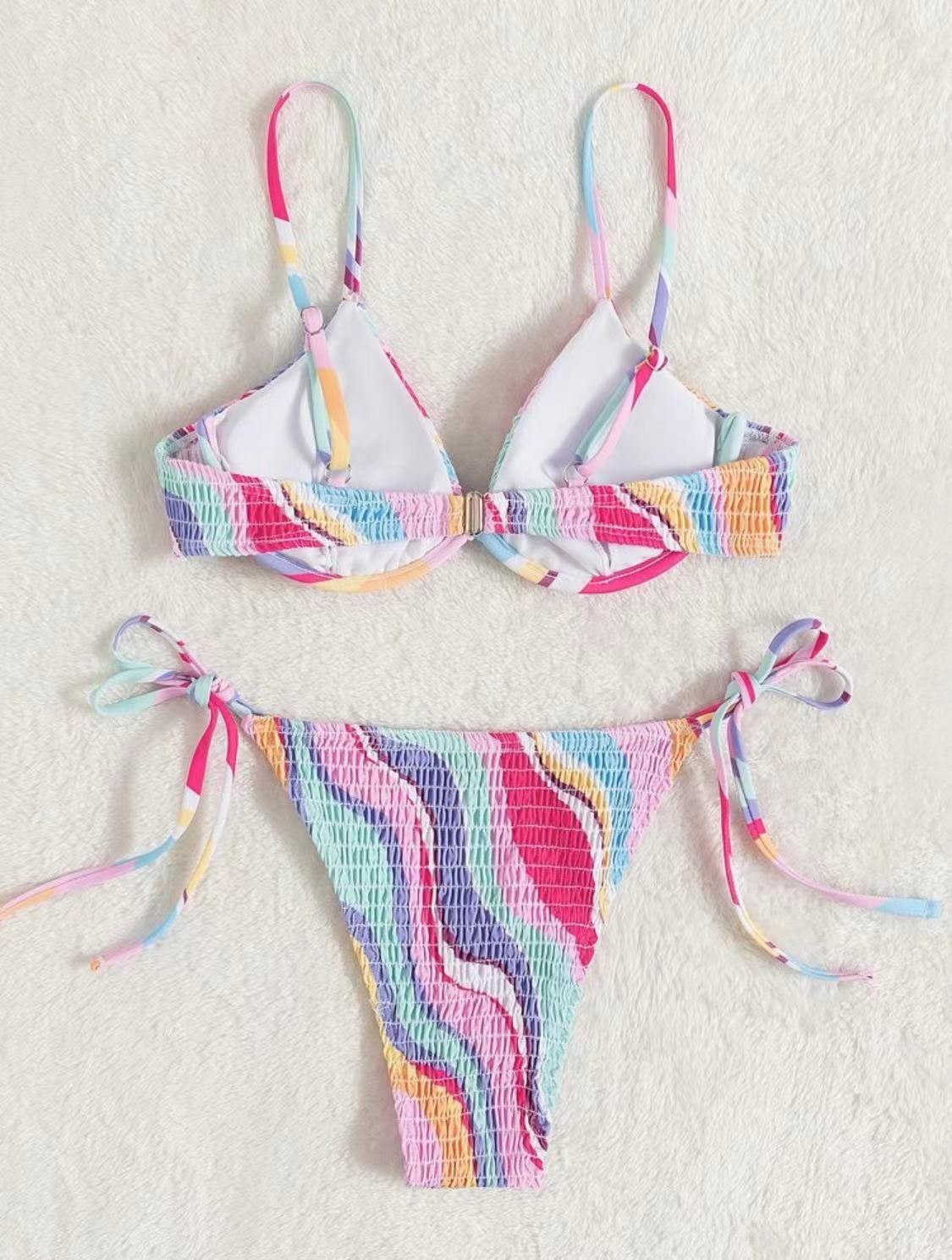 Two-piece swimsuit set