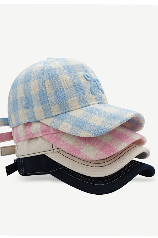 Bow baseball cap