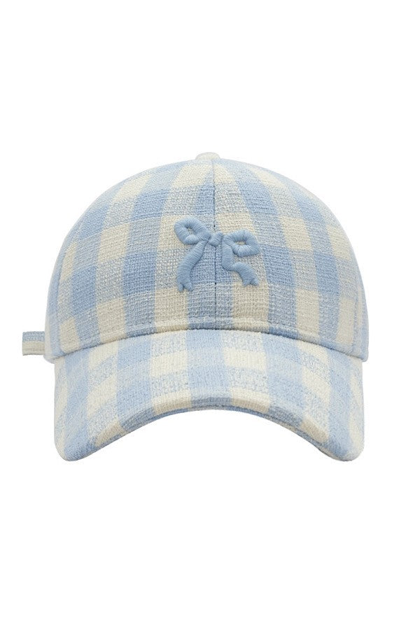 Bow baseball cap