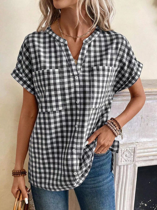 Gingham top