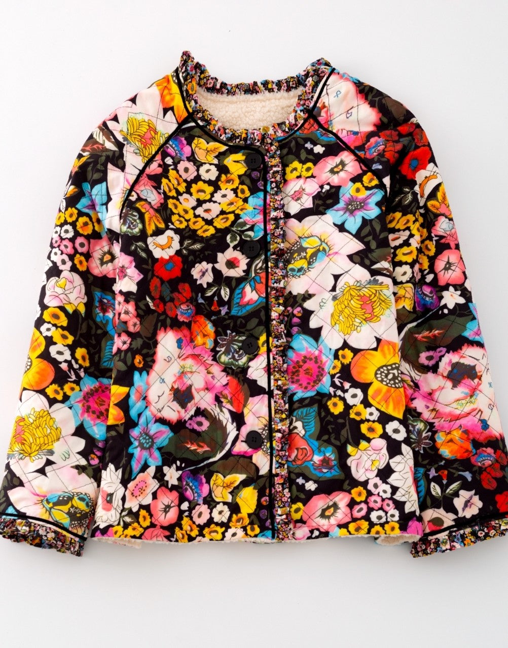 Flower Print Jacket