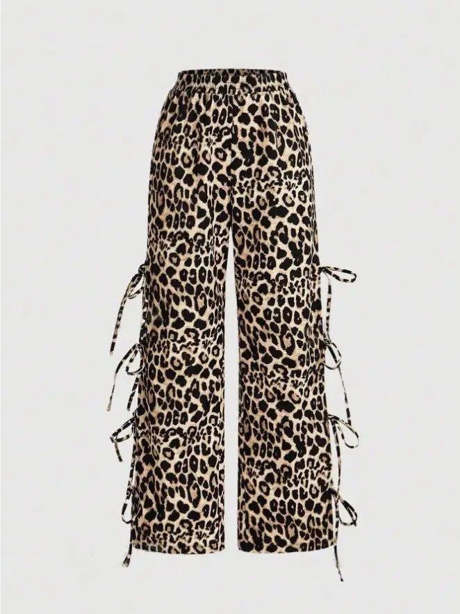 Side Bow Tie Pants