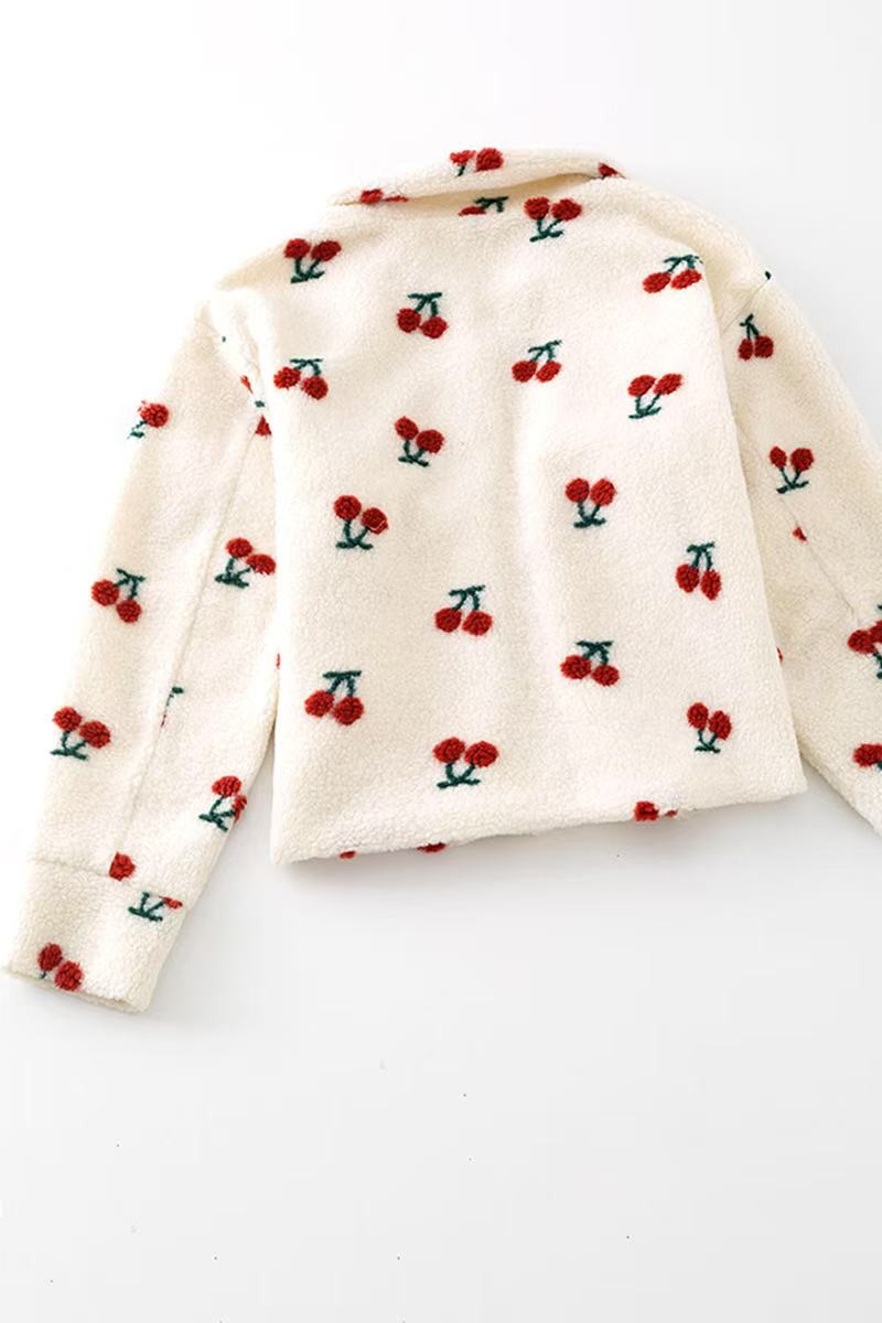 Sherpa cherries jacket