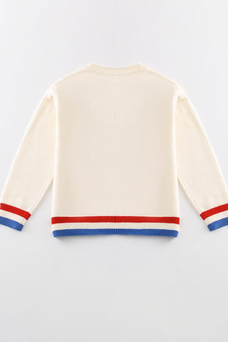 Amour Croissant Sweater